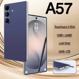 A57 5G Gaming Smartphone Factory Direct OEM ODM Custom Logo 7.3 Inch AMOLED Snapdragon 8 Gen 4 16GB 1TB 8000mAh Fast Charge Bulk