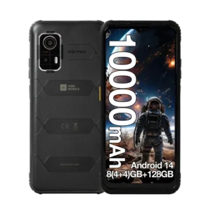 AGM H MAX Rugged Mobile Phone Android 14 Octa Core 90Hz LCD IP68 Waterproof NFC Global Version 4G LTE Unlocked Smartphone