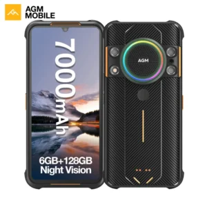 AGM H5 Android 12 Rugged Smartphone 4+64GB 7000mAh 6.52 Inch 4G