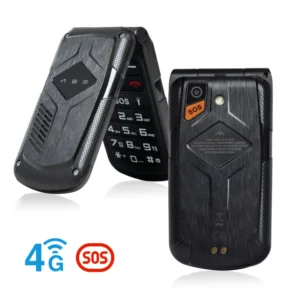 AGM M10 FLIP SOS Button Waterproof 1200mAh Flip Mobile Phone Keypad Mobile Phone Flip Phone 4G