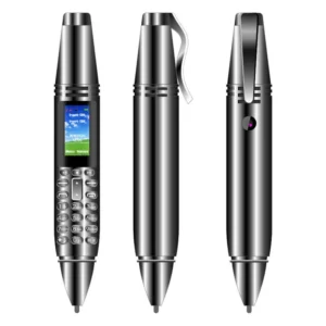 AK007 Pen Shaped Factory Price 0.96 Inch Dual SIM GSM Magic Voice 2G GSM Cell Phone Mini Pen Phone Camera and Voice Recorder