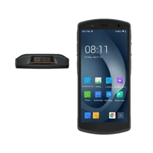 Android 14 1D 2D Barcode Scanner Handheld Terminal NFC 4G WiFi 5.5″ Display 5000mAh Battery for Logistics