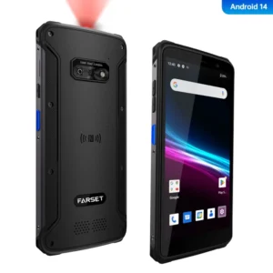Android 14 5.5 Inch 1D 2D Barcode Scanner Android PDA Wireless Mobile Data Collector 4GB RAM+64GB ROM In Stock