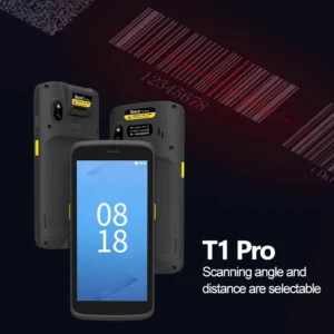 Android 14.0 Octa Core 4G+64G Handheld PDA 5.5 Inch IP67 Rugged Mobile Computer 1D 2D QR Barcode Scanner With 5000mAh Battery