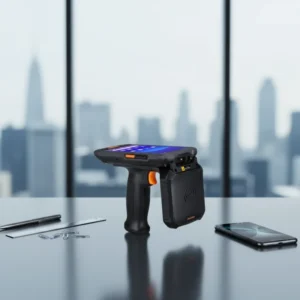 Android 15 4G Smartphone Rugged Handheld PDA V9000S RFID 1D 2D QR Barcode Scanner 5.5″ Inventory Mobile Data Terminal