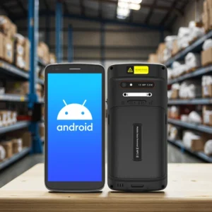 Android 15 6 Inch Screen Mobile Computer 2D Wi-Fi BT5.0 4G LTE Dual SIM Rugged PDA Data Organizer Barcode Scanner