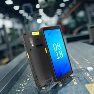 Android Warehouse PDA Barcode Mobile Scanner Reader Rugged 6 Inch Handheld Phone With 2D Scanner Stock Inventory