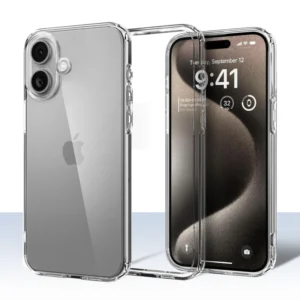 Anti Drop Protective Lightweight Scratch Resistant Hard Clear Case for iPhone 16 Plus 17 Air 17 Pro Max