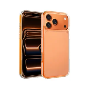 Anti Shock Transparent Hard PC Cell Phone Case Soft TPU Clear Cover for iPhone 13 14 15 16 17 Pro Max Phone Case