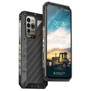 Aoro A18 IP68 5G Smartphone Android 12 108MP Octa Core Thermal Imager Sensor Big Battery Rugged Mobile Phone