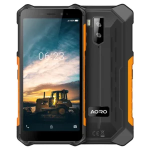 Aoro A6 IP68 Water Proof Phone Android 11 Octa Core 3G 4G Smartphone 5.45 Inch 720*1440 Mobile Phone Handheld Smartphone