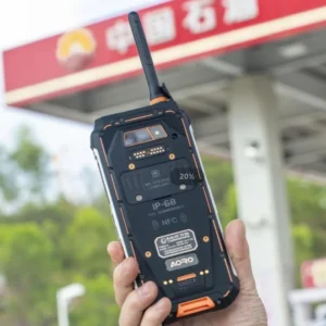 Aoro M5 Android 4G DMR Antenna Radio VHF UHF PTT GSM Rugged Smartphone IP68 Waterproof Long Range Walkie Talkie Radio