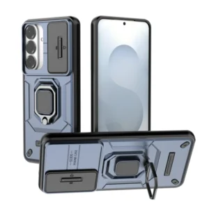 Armor Bear Pattern Hard Shockproof Protective Phone Shell With Rotating Ring Stand Camera for iPhone Huawei Oppo Xiaomi