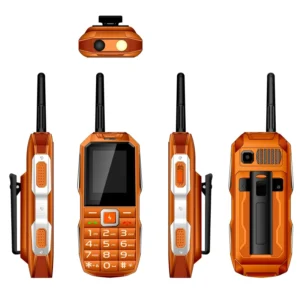B5 Walkie Talkie Phones Rugged Design 1.77 Inch 2G Dual Sim Mobile Phone Radio Cell Phone Big Battery BL 5C 5B
