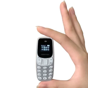 BM10 Mini Feature Mobile Phone 2G GSM Dual SIM Standby Low Radiation Pocket Size Small Button Backup Phone Portable Design