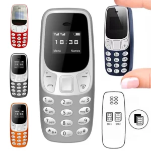 BM10 Mini GSM Bar Feature Phone Ultra Small Straight Body Dual SIM Dual Standby Keypad MediaTek