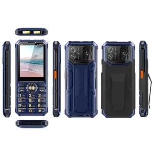 Bar Phone Rugged Style 2.8 Inch Built Flashlight 2G GSM Dual SIM 0.08MP Camera Keypad SOS