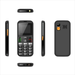 Basic Big Words SOS 4G Senior Phone 2SIM Bar Mobile Phone 1.77 Inch Screen GSM Cellular