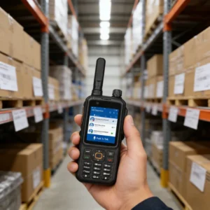 Battery Commercial Mobile Phone Long Distance One Way 4g Lte Poc Walkie Talkie