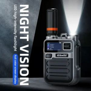 BinQi BQ K28A 4G 5G POC IP45 Water Resistant Walkie Talkie 3000 3500mAh Battery Global Unlimited Range Two Way Handheld Radio