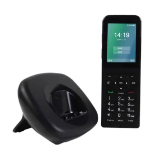 Black or White Portable 4G LTE Phone 2.4-inch Color LCD Dual Band WiFi Phone for Business Communication
