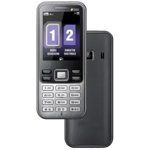 C3322 GSM 2G Dual SIM International Edition Feature Phone with 0.3MP Rear Camera and 2.2 Screen