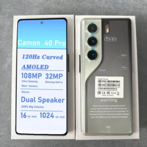 Camon 40 Pro 4G/5G CDMA Smartphone Original Unlocked 6.8-Inch Dual SIM Deca Core CPU 4G/5G Mobile Phone