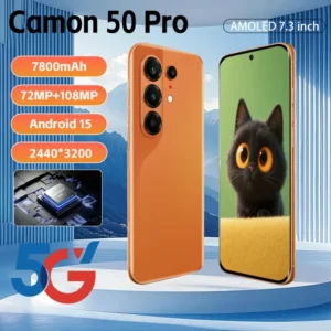 Camon 50 Pro 16GB 5G Android 15 1TB Phone 7.3 Inch 120Hz 10 Core MultiLanguage Conference Industrial Professional