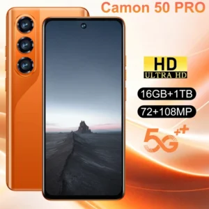 Camon50pro 5G Smartphone 16GB+1TB Deca Core 108MP HD Unlocked Custom Smartphone