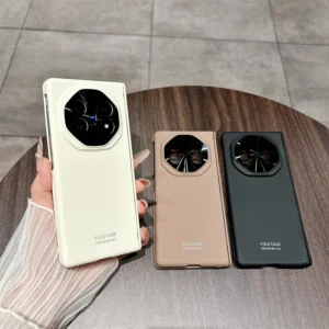 Candy Color Slim Matte PC Hinge Protection Full Body Hard Case for vivo X Fold5 5G With Tempered Glass