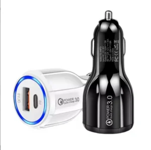 Car Charger Adapter Universal Mobile Accessories Quick Charger QC 3.0 USB 3.1A 2 Ports Double USB On-board Plug