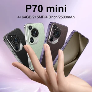 Card Phone High-end Fashion Children P70 Mini Smartphone Dual SIM 4GB Android 8.1 Camera Face Recognition HD Screen Quick