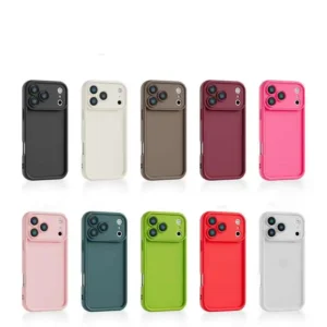 Case for iPhone 17 Air Camera Protection Shockproof Matte Colorful TPU Mobile Phone Case for iPhone 17 16 13 Pro Max Promax