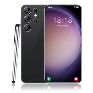Cell Phones S24 Ultra 5G Smart Phone Unlocked Dual SIM 6.8 HD Screen Android 12 6800mAh 50+108MP Phone