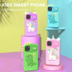 Children’s Educational 4.0-inch Touchscreen Children’s Mobile Phone With Dual Cameras (front And Rear) And Long Battery Life