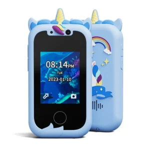 Children’s Educational 4G GPS WiFi HD Screen 108MP Camera Touch Screen Gaming Phone for Boys and Girls
