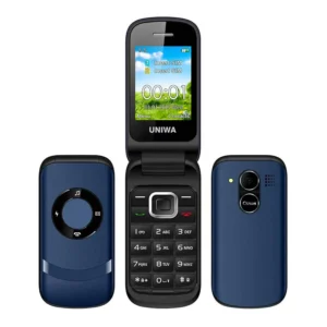 Classic 2.4 Inch Dual SIM Card Cellphone 1000mAh Battery Big Button 2G GSM Feature Flip Mobile Phone