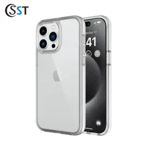 Clear Sports Design Hard PC Shockproof Transparent Back Mobile Phone Case for 13 Pro Max