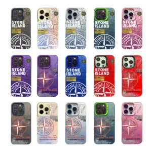 Color Silver IMD Personalized Trend Stone Mobile Phone Cases for iPhone 12 13 14 15 16 17 Air Xr Xsmax Phone Accessories