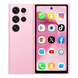 Compact Multi Color Phone with 4″ HD Display Android 12 MTK6739WW Dual 4G 200W Front & 500W Rear Cameras Global Retail