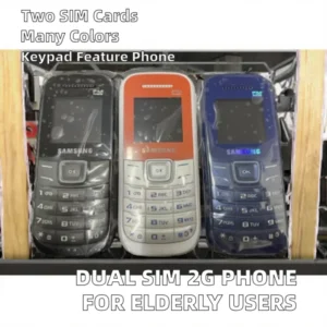 Cross Border 1205 GSM 2G Dual SIM Gaming Feature Phone with Spanish Support for Elderly and Disabled Users Export