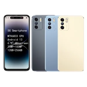Custom OEM ODM 5G Mobile Phone Android Unlocked Cellphone Manufacturer 12GB RAM 100MP Camera 5G Smartphone Customized