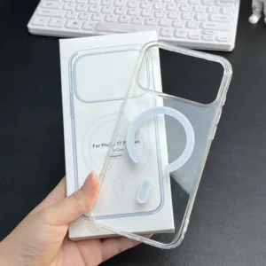 Custom iPhone Case Transparent Acrylic Clear Cover for iPhone 18 17 16 15 14 Pro Max Magnetic Impact Protection Cases