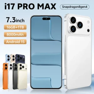 Customizable 3G 4G 5G LTE Smartphone Factory Original I17 Pro Max Style 6.8″ Screen 4000-4999mAh Battery No Logo OEM
