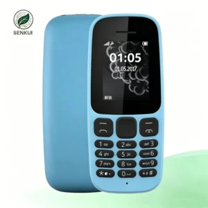 Customizable LOGO H105 2G Dual SIM LED Spanish Bar Feature Phone Unlocked Student Senior Basic Mobile Phone Keypad Phone