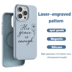Customized Design Hard PC Liquid Silicone Mobile Phone Cases for iPhone 14 15 16 Pro Max Silicone Cell Phone Cover