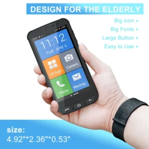 D68 Cellphone 4G Android Mobile Phone for Old People