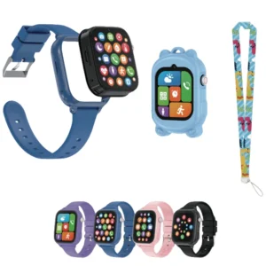 Detachable Strap Kids GPS 4G Smart Watch With 0.3MP HD Camera Video Call S0S Toddler Smartwatch for Child Momtre Pour Enfant