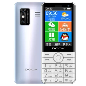 Doov R17 4G Elderly Children Mobile Phone Dual Sim Card Feature Phone With Android Keypad Touch Screen 32GB