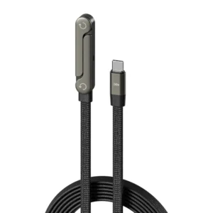 Double Magic Weaving 240W 5A Fast Charging Data Cable Type C Connectors Pure Copper Conductor 5m Android Tablets
